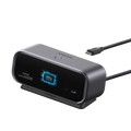 ANKERXI 10-in-1 Desktop USB-C Hub (Dual 4K, Smart Display) Iron Gray - Default Title