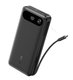 ANKERXI Power Bank (20K, 87W, Built-In USB-C Cable) - Black
