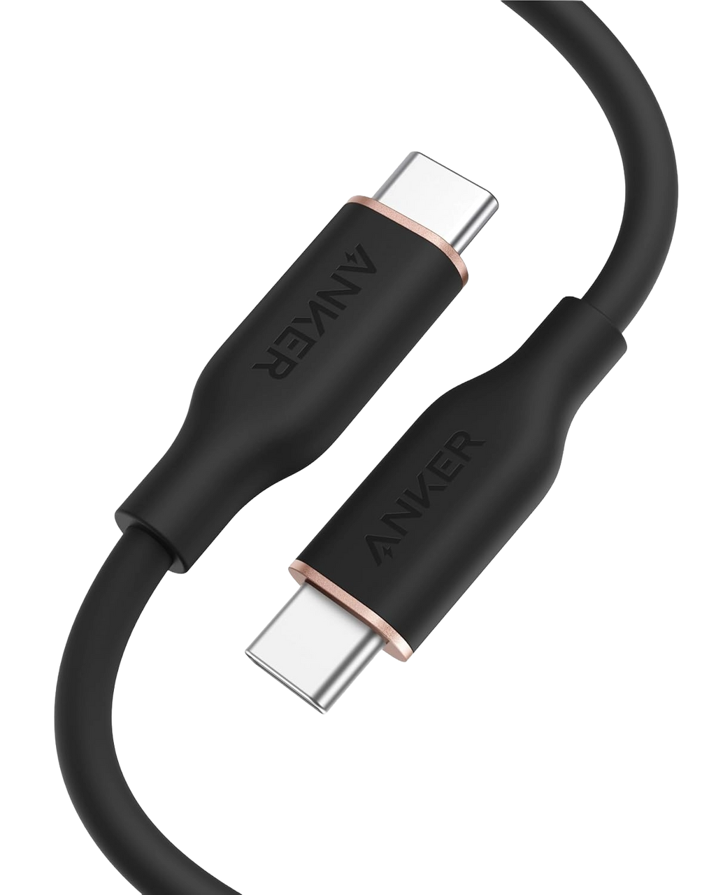 ANKERXI USB-C to USB-C Cable (240W, Silicone) 3ft /