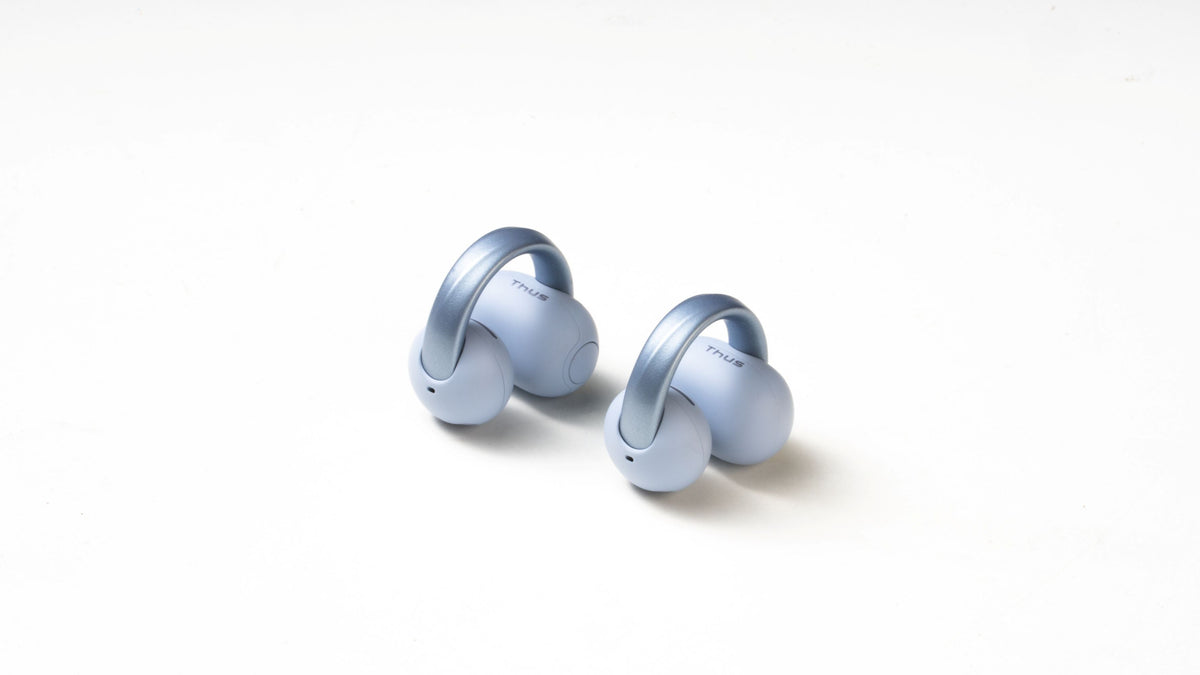 ANKERXI AeroClip 2 - Left and Right Ear Grips (without charging case) - Blue