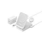 ANKERXI MagGo Wireless Charging Station (Foldable 3-in-1) Shell White - Default Title