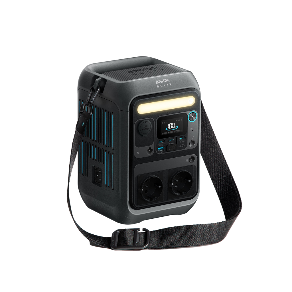 ANKERXI SOLIX C300X Portable Power Station, 288Wh LiFePO4 battery - Default Title