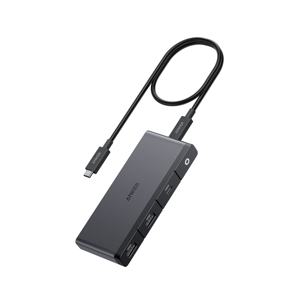 Refurbished ANKERXI 556 USB-C Hub (8-in-1, USB4) Black - Default Title
