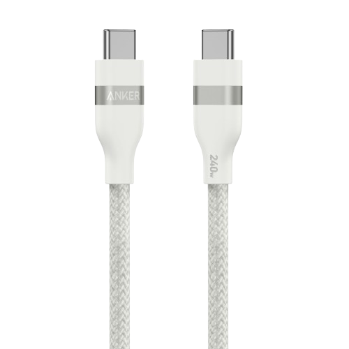ANKERXI USB-C to USB-C Cable (3 ft / 6 ft, 240W, Upcycled-Braided) 6 ft /