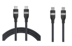ANKERXI USB-C on USB-C cable (180cm, 240W, Upcycled-braided) + ANKERXI USB-C on USB-C cable (90cm, 240W, Upcycled-braided) - Default Title