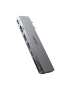 ANKERXI 547 USB-C Hub (7-in-2, for MacBook, in Gray) - Default Title