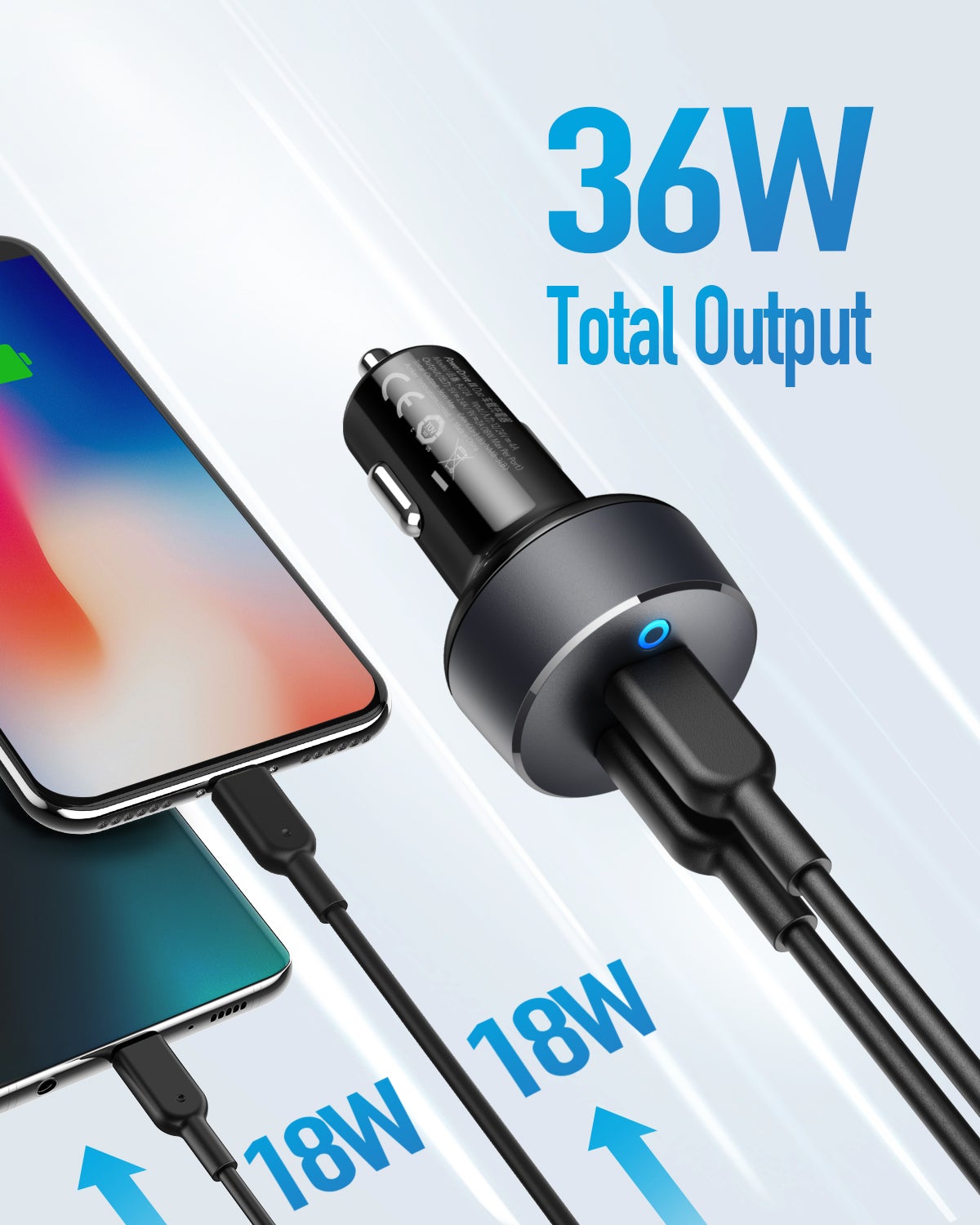 ANKERXI PowerDrive III Duo Black