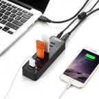 10-portars USB-Hub
