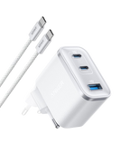 ANKERXI Nano Charger (70W, 3 Ports) - White