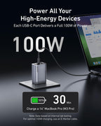 ANKERXI Prime Charger (100W, 3 Ports, GaN)
