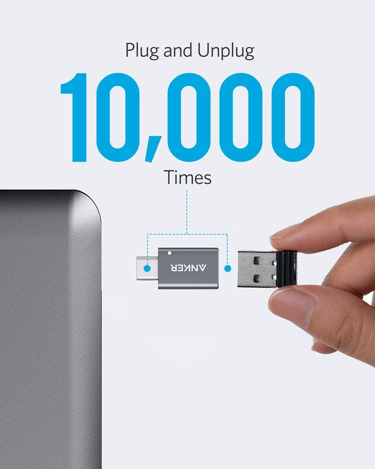 ANKERXI USB-C to USB 3.0-adapter black