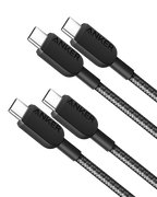 ANKERXI 310 USB-C to USB-C-cable (braided 0,9 m) – 2-pack - 3 ft