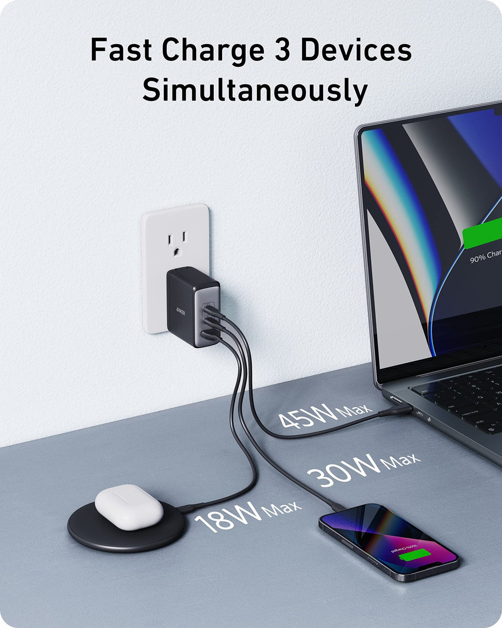 ANKERXI Nano Wall Charger and Car Charger
