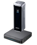 ANKERXI Prime Power Bank (20K, 220W) + ANKERXI Prime Chargingbasis (150W, 3 Ports) black - Default Title