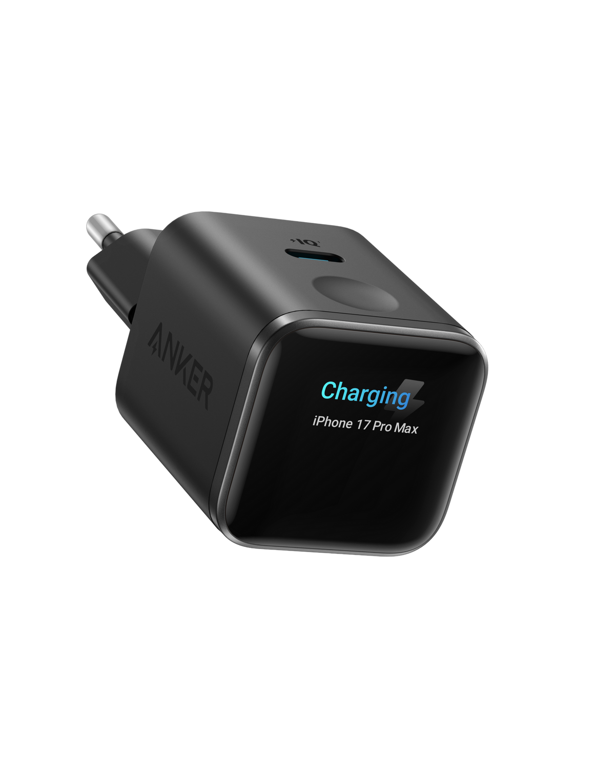 (black) ANKERXI Nano 45W Smart Display-Charger + (black) ANKERXI Laptop Power Bank (25K, 165W, built-in and utdragbara cables)