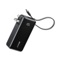 ANKERXI Power Bank (10K, Fusion, Built-In USB-C Cable) Built-In USB-C Cable / Truffle Black - Default Title