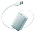 ANKERXI Nano Power Bank (10K, 45W, Built-in Retractable USB-C cable) - Sprout Green