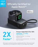ANKERXI Prime TB5 docking station (14-i-1, 8K, Thunderbolt 5) + MagGo Power Bank (10K, 35W, for Apple Watch)