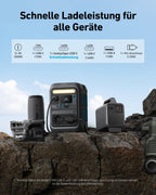 ANKERXI SOLIX C300X Portable Power Station, 288Wh LiFePO4 battery