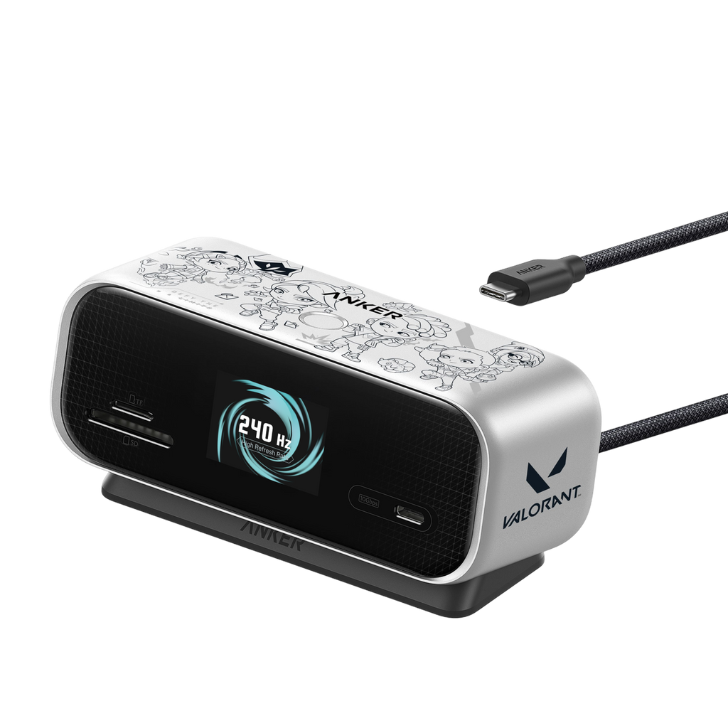 ANKERXI x VALORANT 10-in-1 Hub (Dual 4K,Smart Display) - Default Title