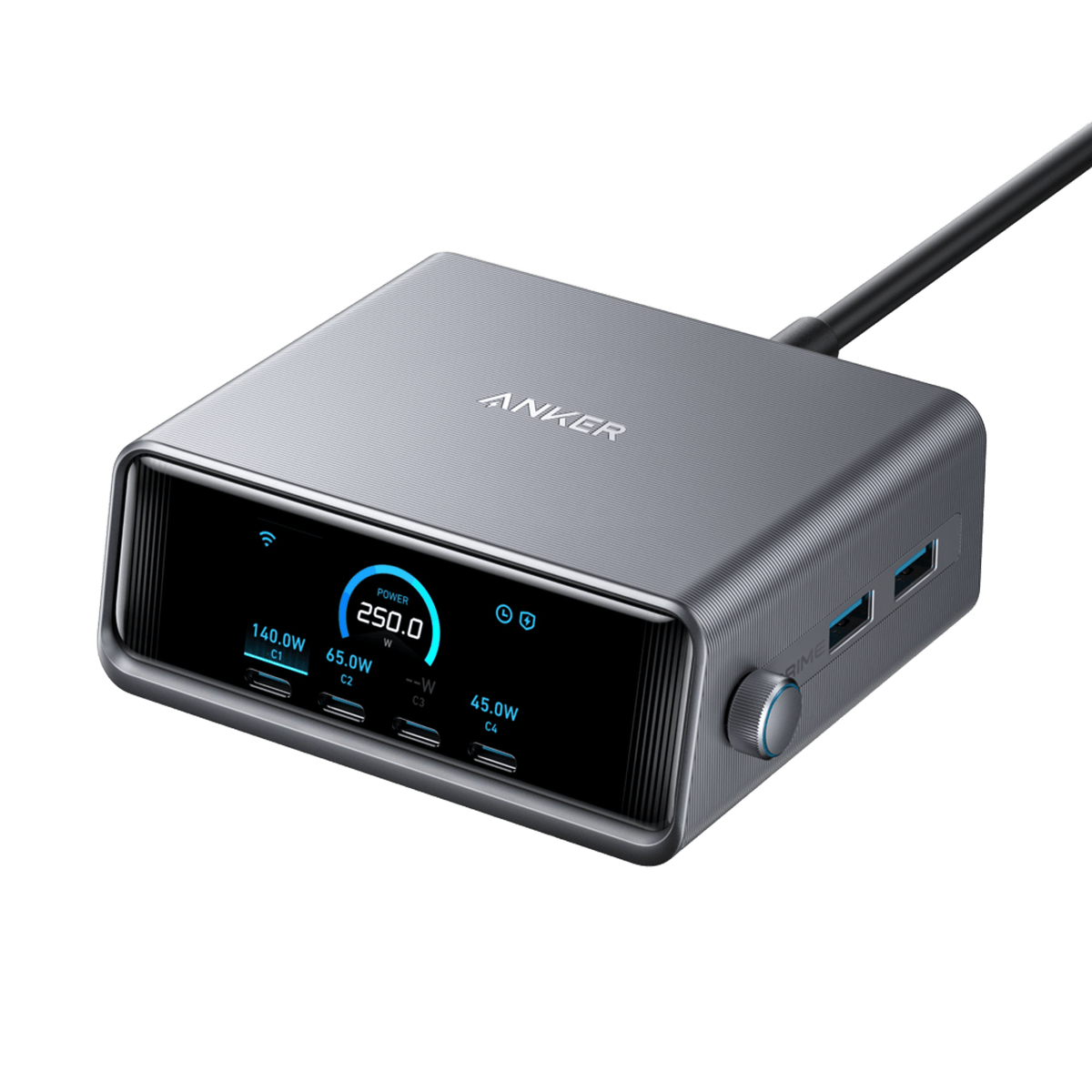 ANKERXI Prime-Charger (250W, 6 ports, GaNPrime)
