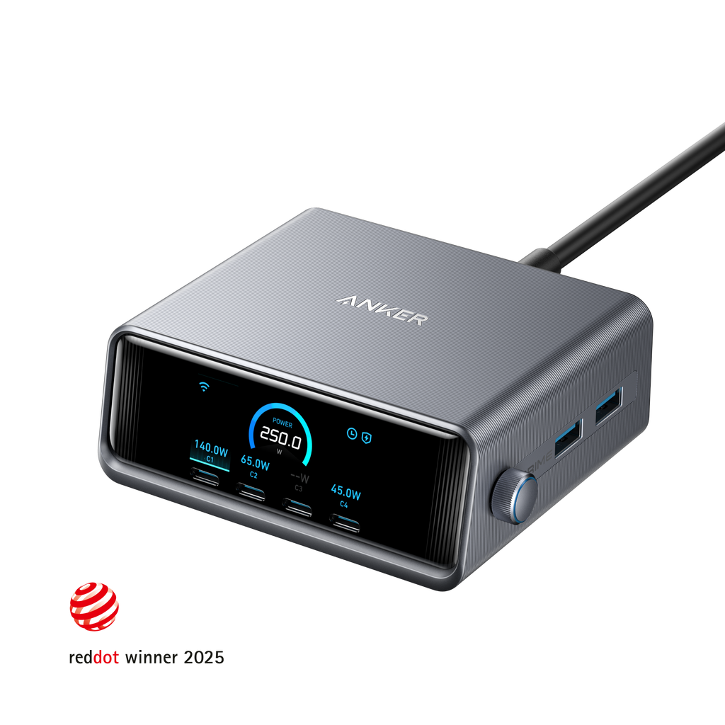 ANKERXI Prime Charger (250W, 6 Ports, GaNPrime) - Default Title