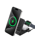 ANKERXI MagGo wireless Charging Station (Foldable 3-in-1) - Black