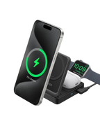 ANKERXI MagGo wireless Charging Station (Foldable 3-in-1) black - Default Title