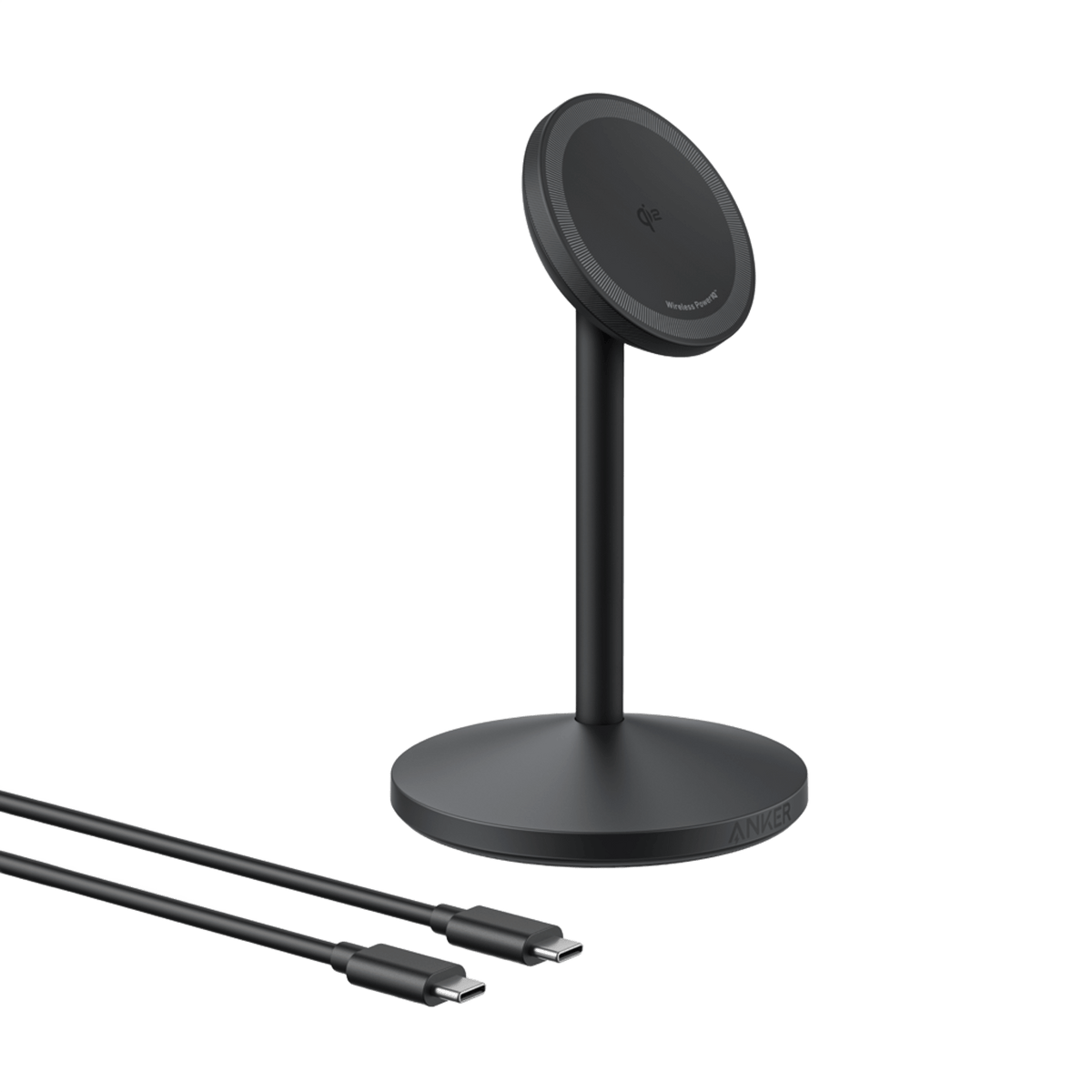 ANKERXI MagGo Wireless Charger (Stand) - Black Stone