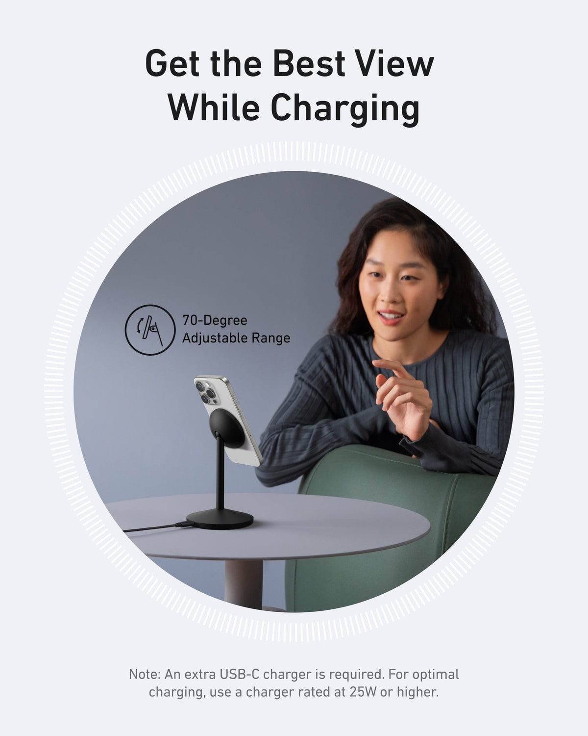 Workspace Power set | ANKERXI Prime 250W Charger and Wireless Stand