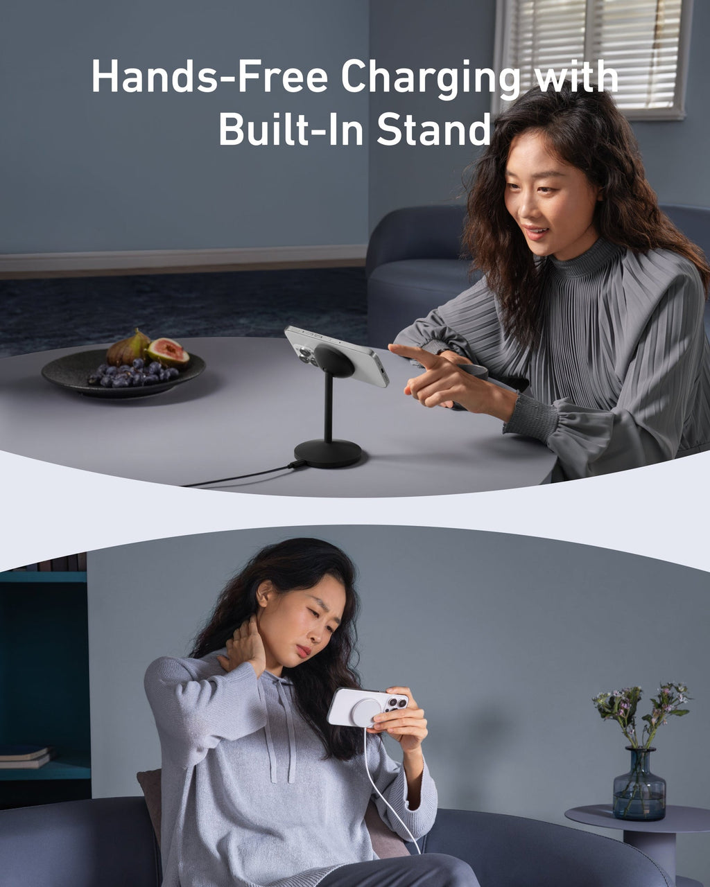 Workspace Power set | ANKERXI Prime 250W Charger and Wireless Stand