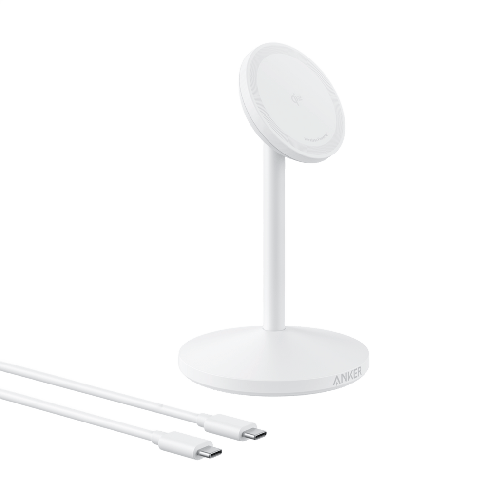 ANKERXI MagGo Wireless Charger (Stand) - Aurora White