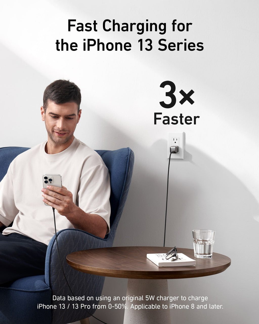 ANKERXI 511 Charger (Nano Pro) Arctic White