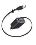 ANKERXI Nano Charger (35W, Built-in Retractable USB-C cable) - Black
