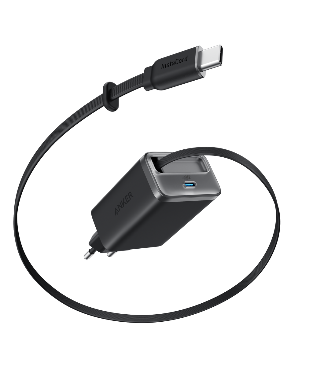 ANKERXI Nano Charger (35W, Built-in Retractable USB-C cable)