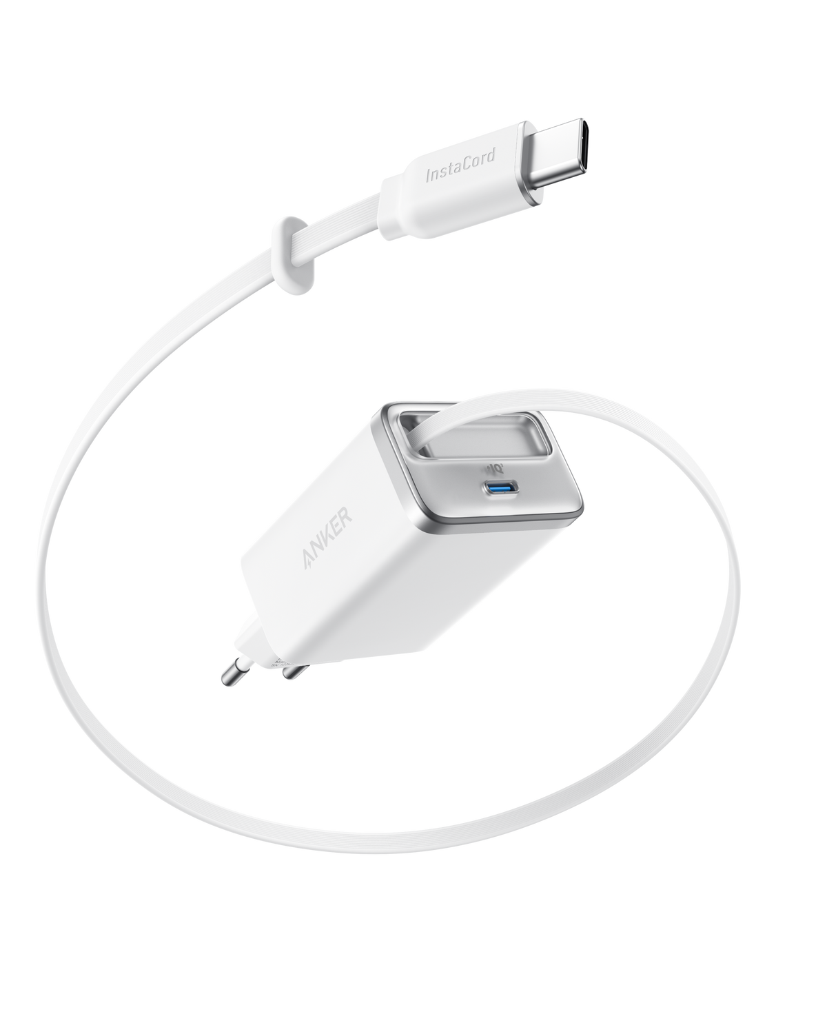 ANKERXI Nano Charger (35W, Built-in Retractable USB-C cable)