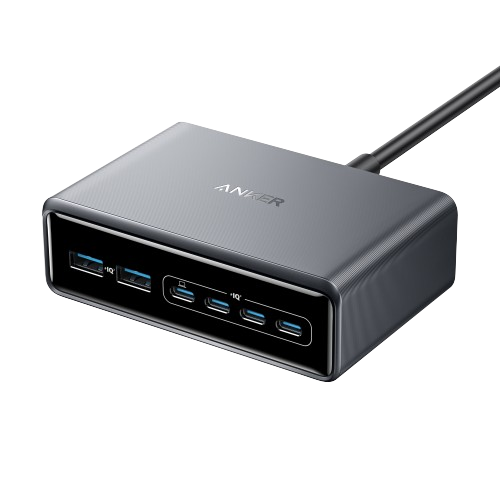 ANKERXI Prime-Charger (200W, 6 ports, GaN)