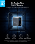 ANKERXI Prime Charger (160W, 3 Ports, Smart Display)