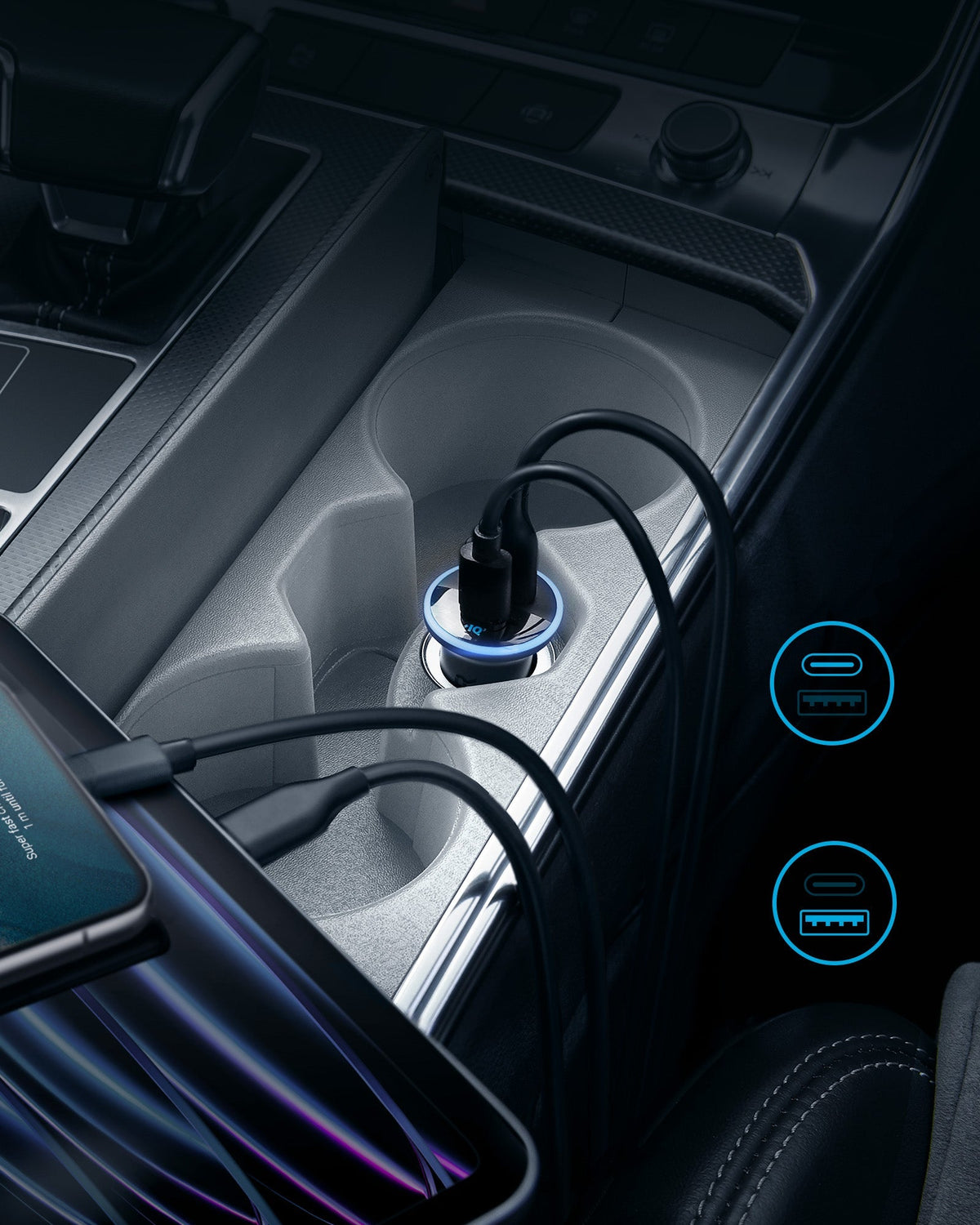 ANKERXI 323 Car Charger (52.5W)