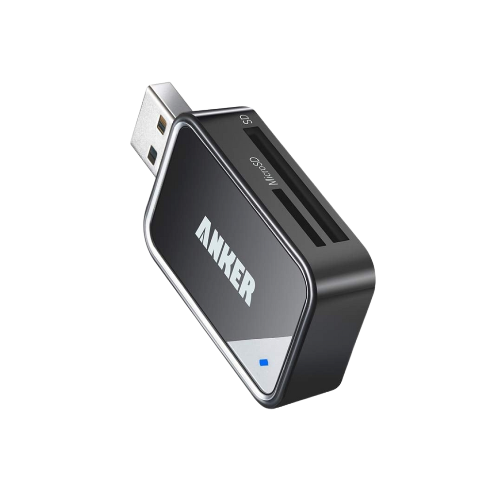 ANKERXI 2-in-1 USB 3.0 Portable Card Reader - Default Title