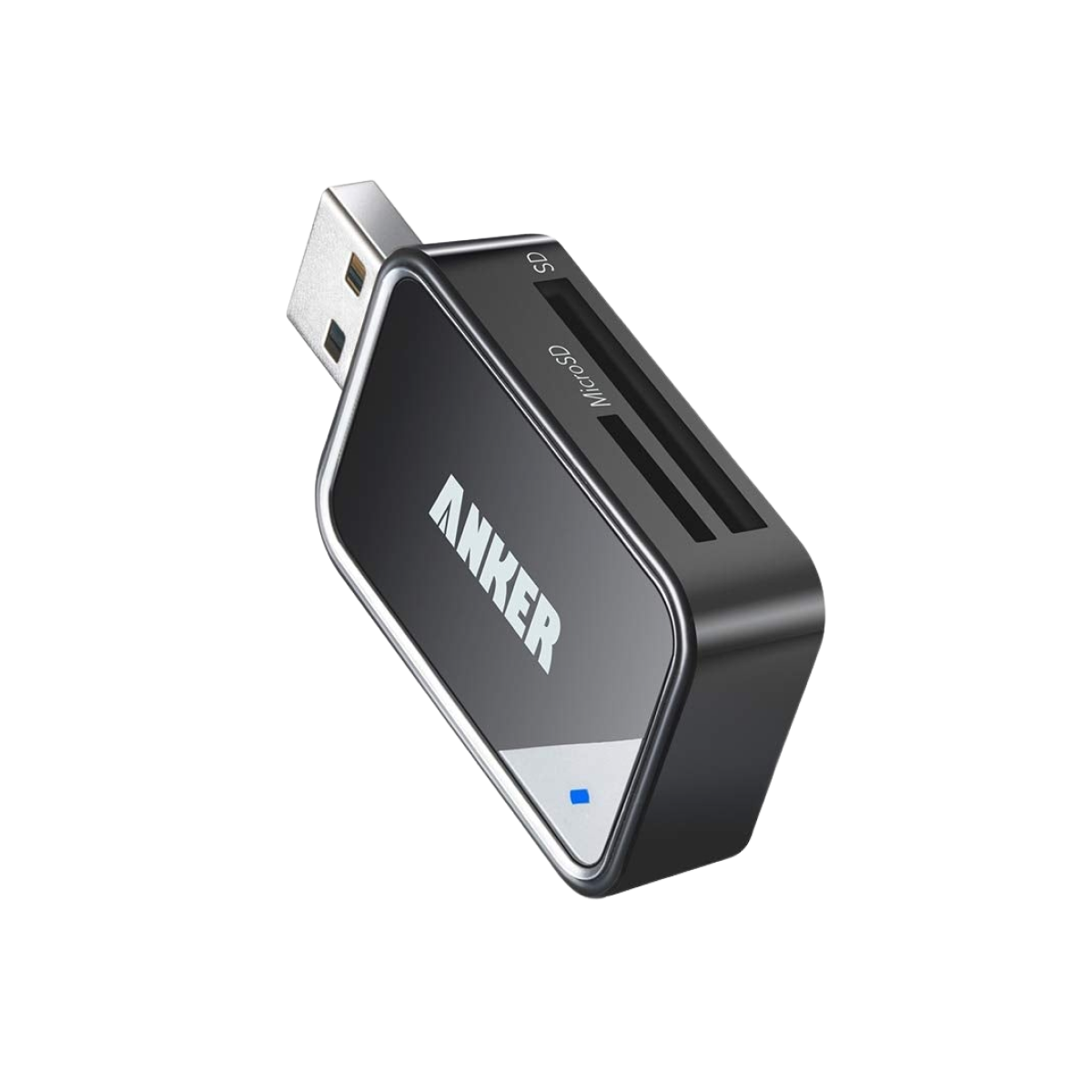 ANKERXI 2-in-1 USB 3.0 Portable Card Reader - Default Title