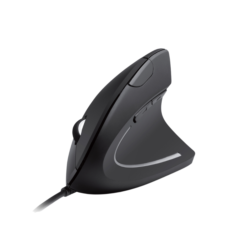 ANKERXI Ergonomic Optical USB Wired Vertical Mouse Black - Default Title