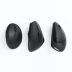 ANKERXI Ergonomic Optical USB Wired Vertical Mouse Black