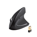 ANKERXI 2.4G Wireless Vertical Ergonomic Optical Mouse Black - Default Title