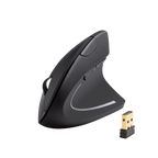 ANKERXI 2.4G Wireless Vertical Ergonomic Optical Mouse Black - Default Title