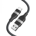ANKERXI USB-A to USB-C Cable (3 ft, Upcycled-Braided) 3 ft - Default Title