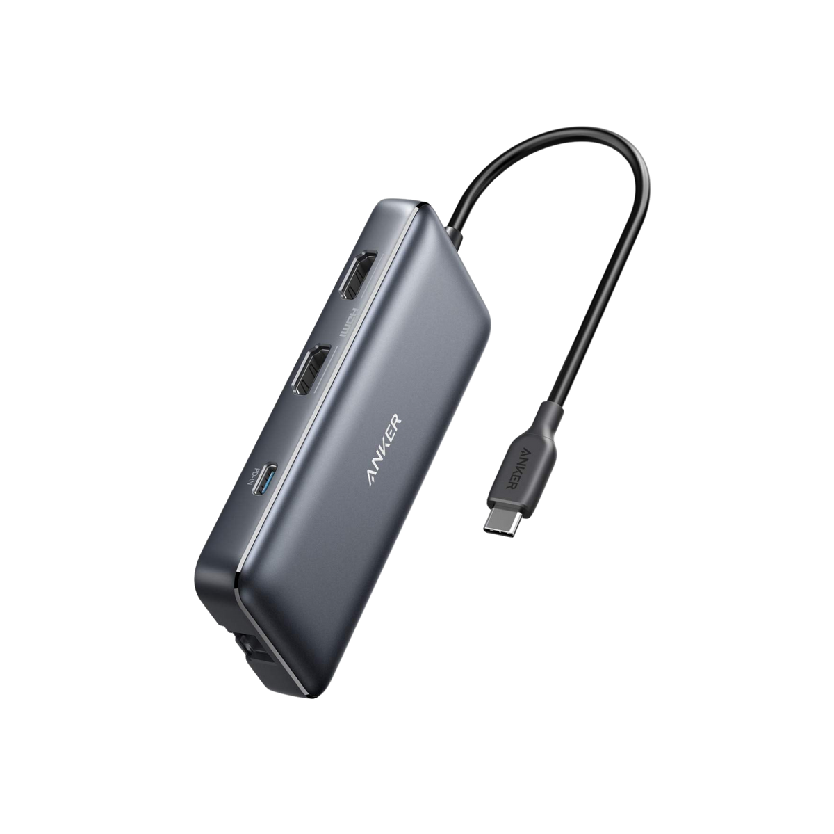 ANKERXI 553 USB-C Hub (8-in-1) Black - Default Title