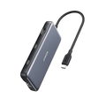 ANKERXI 555 USB-C Hub (8-in-1) Black - Default Title
