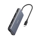 ANKERXI 555 USB-C Hub (8-in-1) Black - Default Title