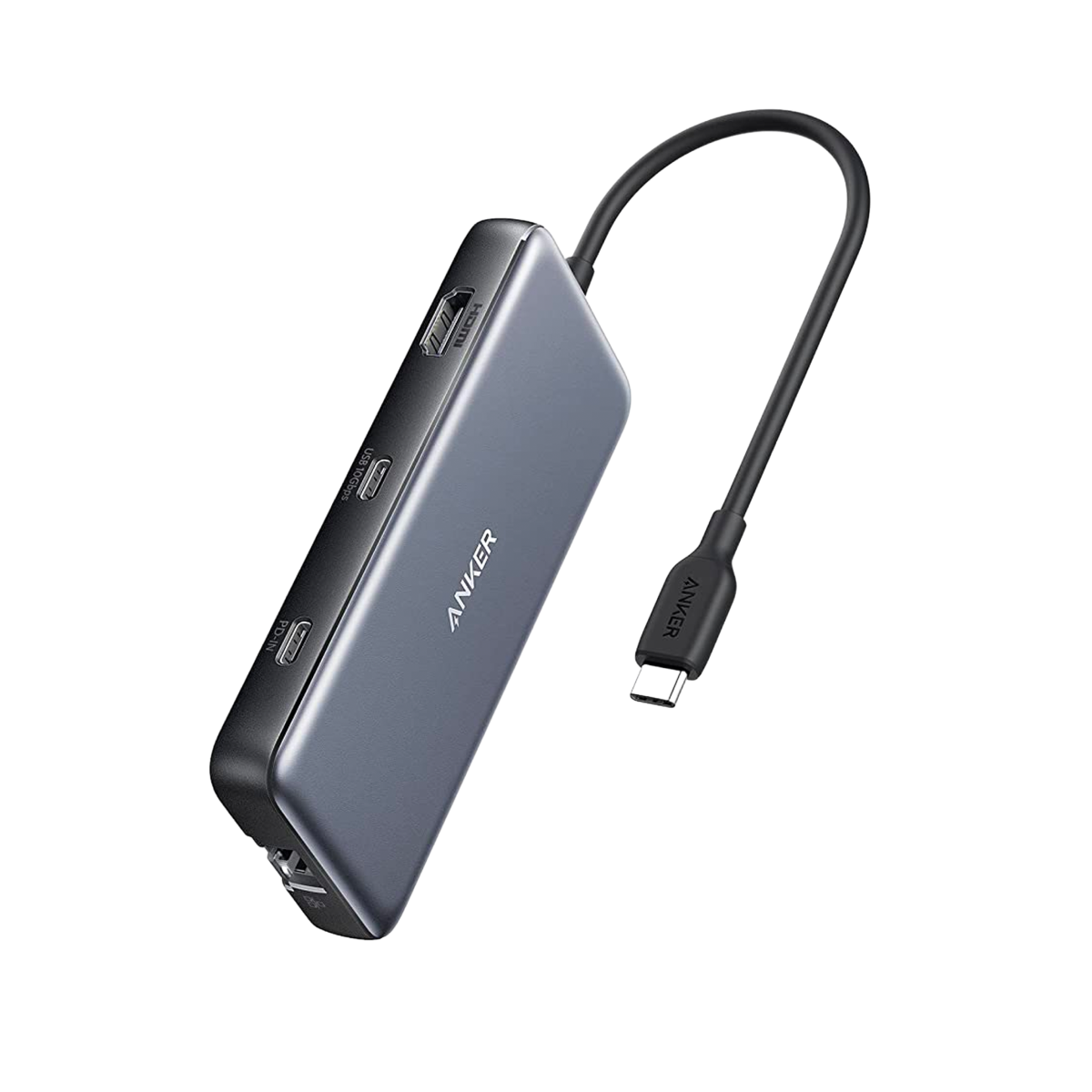 ANKERXI 555 USB-C Hub (8-in-1) Black - Default Title